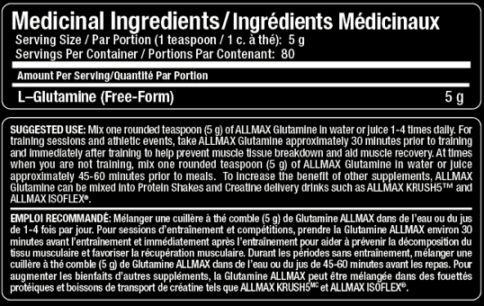 Allmax Glutamine